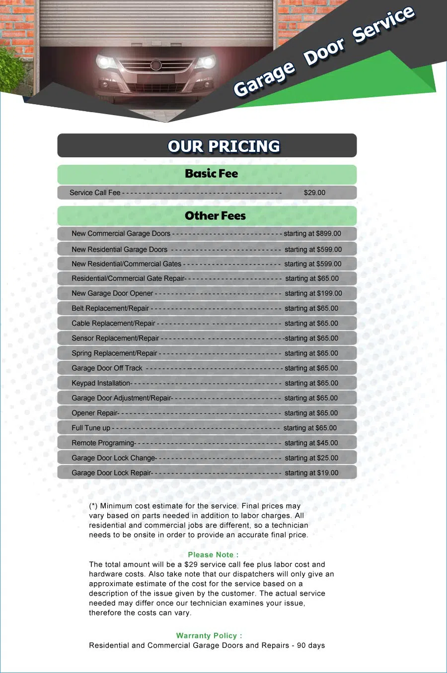 Galaxy Garage Door Service Waldwick, NJ 201-514-0818